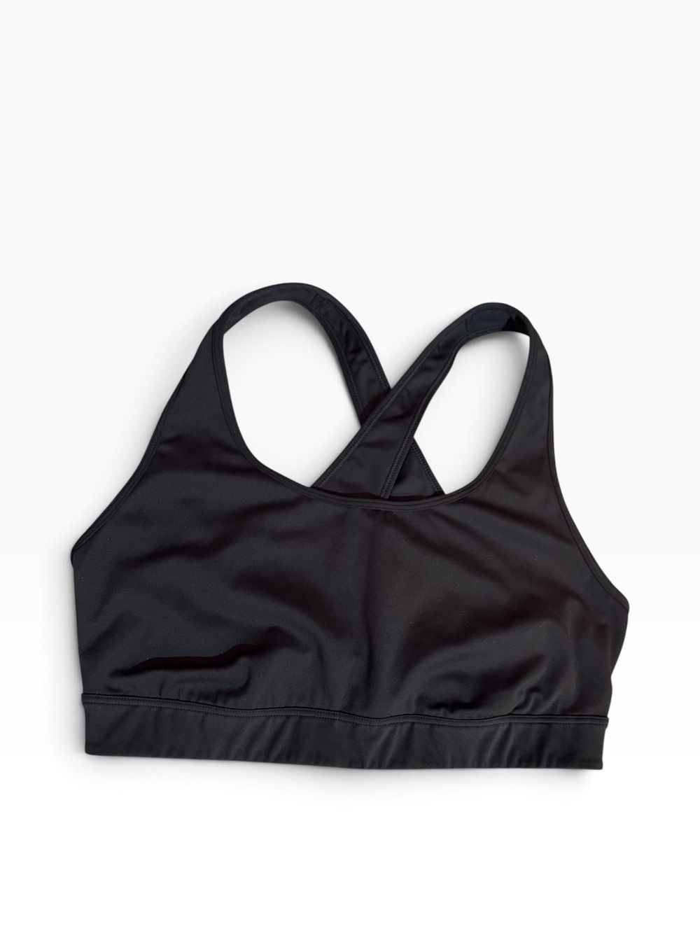 Ideology Black Cross-Back Sports Bra